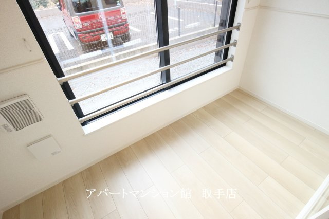 パークヒルズ利根五番館のバルコニー