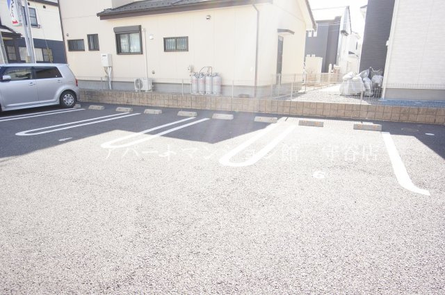 サンセールⅡの駐車場
