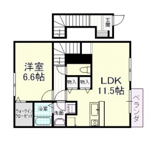 【間取り】 | リヴァークラーク