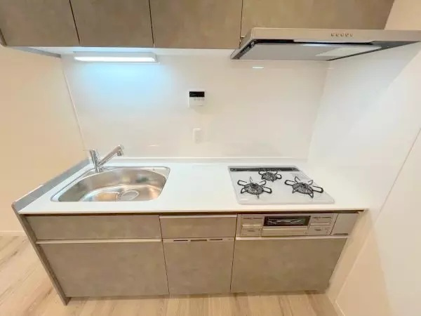 サンハイツ錦糸公園　リ　ノベーション済のキッチン