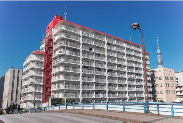 サンハイツ錦糸公園　リ　ノベーション済の外観