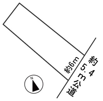 ６１２３０　岐阜市上加納山土地の区画図