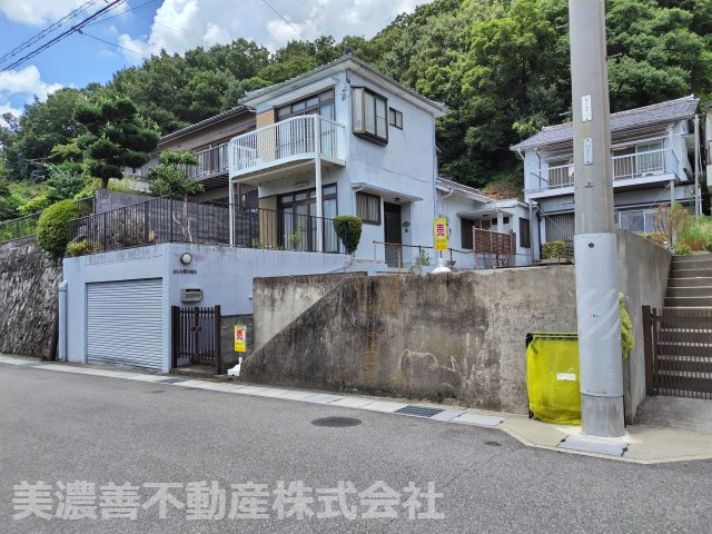 ６１２３０　岐阜市上加納山土地の前面道路含む現地写真