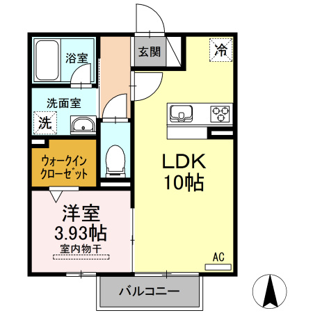 ラフレーズの間取り