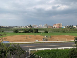 【展望】 | 北側には多摩川グラウンド