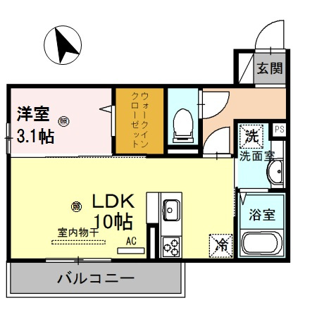 【間取り】 | D-room新在家