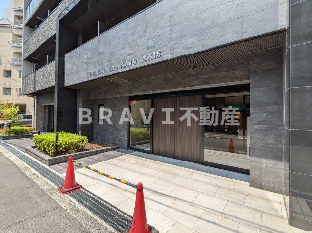 エスリード大阪城アクシス BRAVI不動産の外観パース