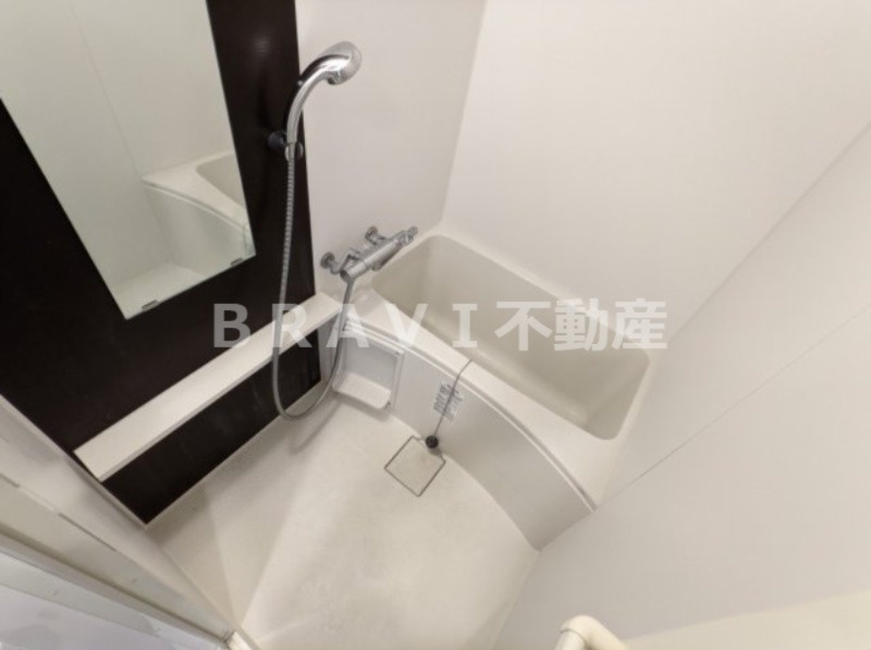 エスリード大阪城アクシス BRAVI不動産の浴室|【エスリード大阪城アクシス】コンパクトで使いやすいお風呂です