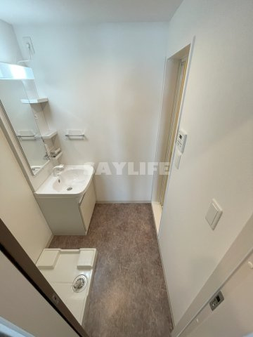 グリッター長田の洗面所