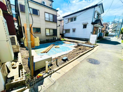 【前面道路含む現地写真】 | 北区上中里３丁目新築戸建