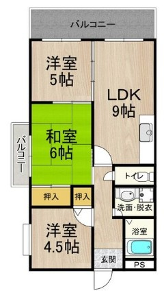 【間取り】 | カーサフィオーレ壱番館