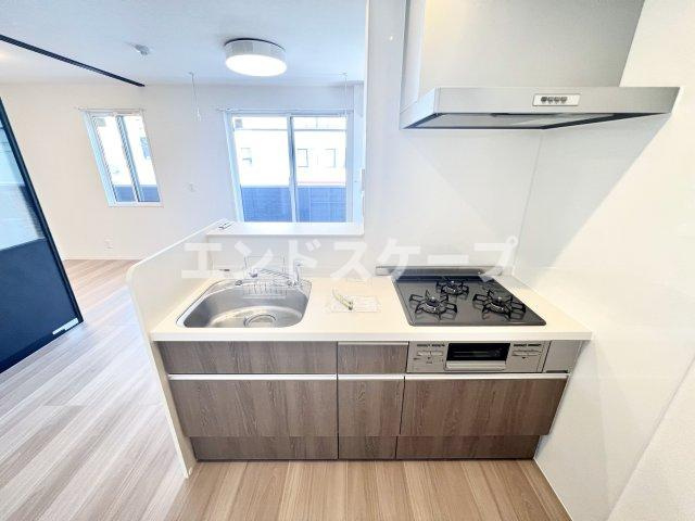 サントリーニのキッチン|高崎、前橋のお部屋探しはエンドスケープまで！お客様の理想お聞かせ下さい♪