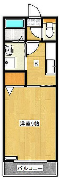  アイビーコート12の月【キャッシュバック対象物件】の間取り