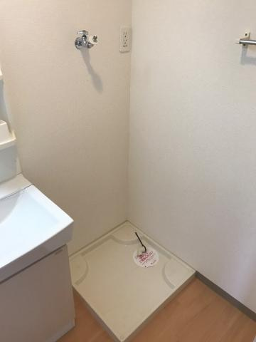 パルジェ・Ｍの洗面所|洗濯機置場