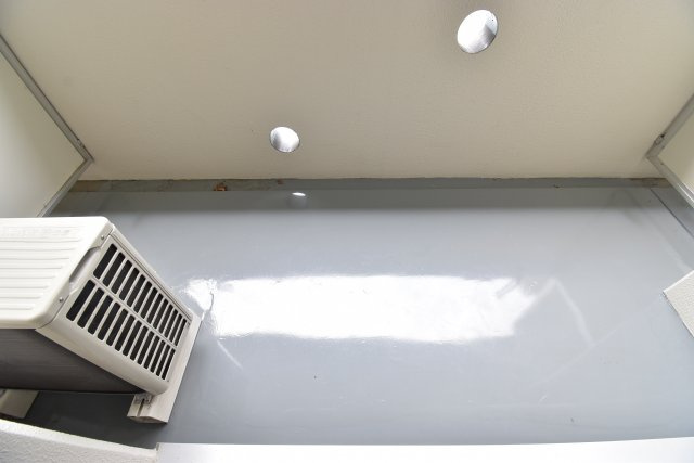 グランソシエ浪速IIのバルコニー