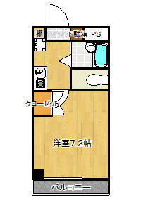 アルビノール五月の間取り