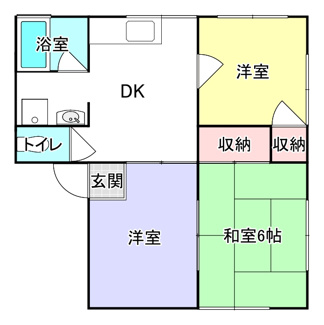 【間取り】 | コスモハイツ | ※図面と現況が異なった場合は、現況を優先といたします。