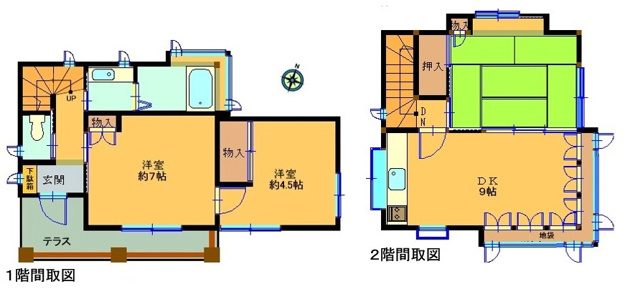 【間取り】 | 大室高原別荘地　戸建