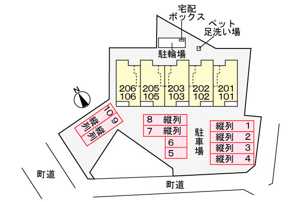 アティランの区画図