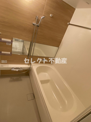 【浴室】 | プレミスト新八代 | プレミスト新八代　一坪風呂で足をのばしてゆったりリラックス出来ます♪