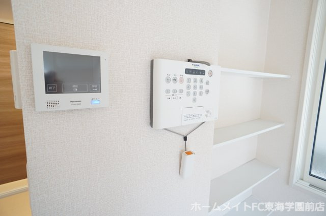 熊本市中央区内坪井町のアパートのセキュリティ