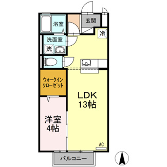 【間取り】 | リビングタウン古川北壱番館・