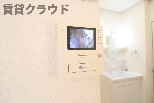 メゾンブランシュ弐番館のセキュリティ|TVモニターホン付きでセキュリティ面も安心！