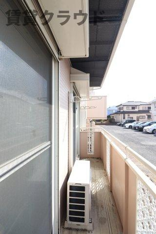 メゾンブランシュ弐番館のバルコニー|お気軽にお問い合わせください♪