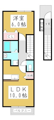 【間取り】 | ディスポワールⅡ