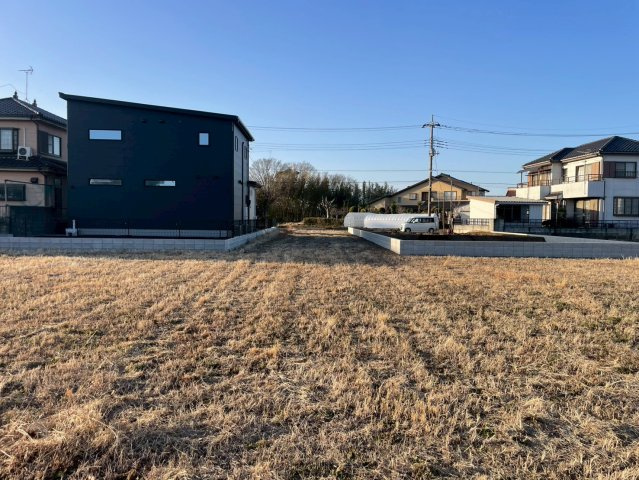 越谷市東町５丁目の売地の外観|現地（2026年1月）撮影　
日当たり良好です♪