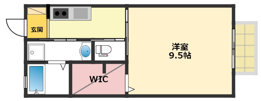 フォレストヴィラⅡの間取り