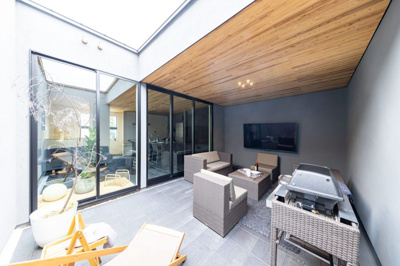 【バルコニー】 | 菰野町大字菰野　モデルハウス販売 | ２階リビング直結のスカイバルコニー