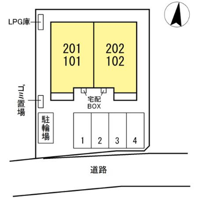 【区画図】 | セジュール椿