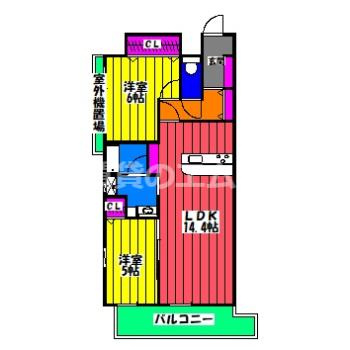 【間取り】 | THE SQUARE・Royal Terrace | THE SQUARE・Royal Terraceの間取り