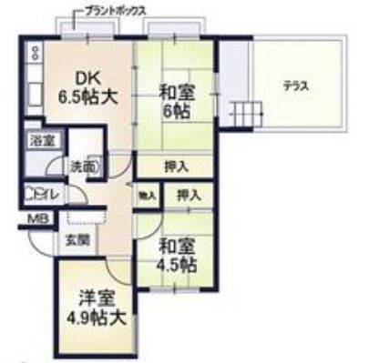 【間取り】 | メゾン芝花