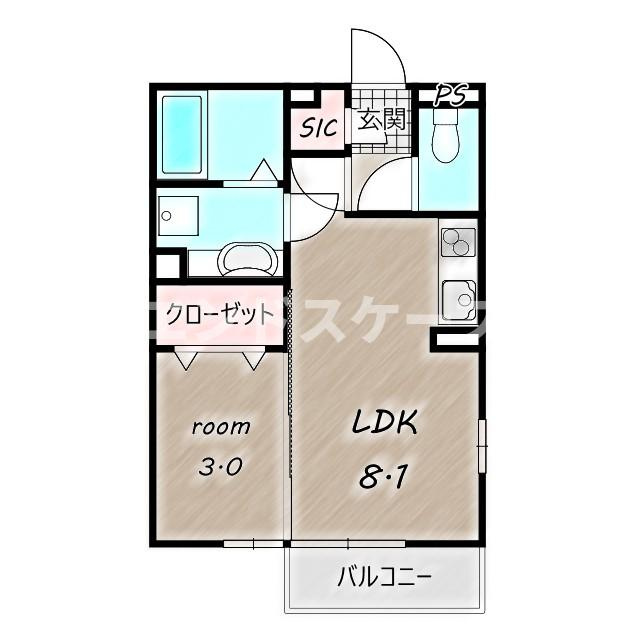 シャトレグランの間取り|高崎、前橋エリアのお部屋探しはエンドスケープまで！お客様の理想お聞かせ下さい♪