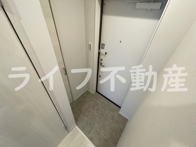 ティアラ北巽の玄関|収納もある玄関です