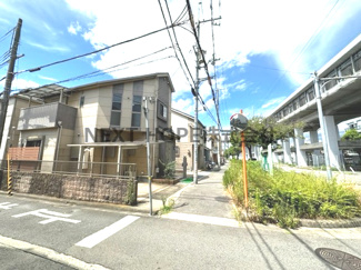 【前面道路含む現地写真】 | 北東角地で明るく開放的な戸建住宅です♪ぜひ現地をご覧ください(^^)お気軽にネクストホープ不動産販売までお問い合わせを！！