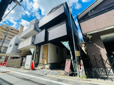 【前面道路含む現地写真】 | 東日暮里３丁目　新築戸建て | 駅チカで落ち着いた環境！
