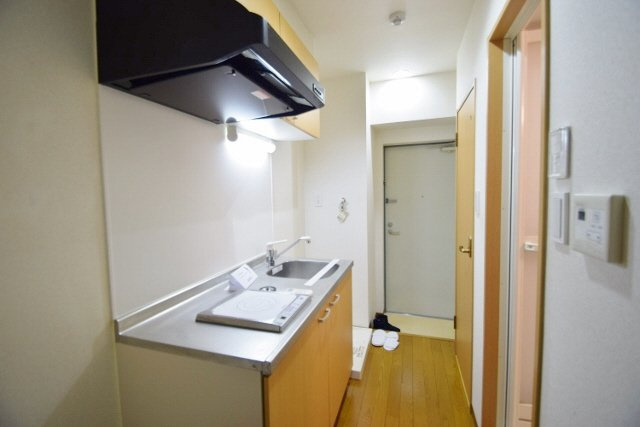 S-FORT船橋rootsの居間・リビング|キッチン周りです