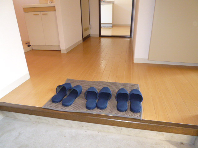 フレグランス倉敷の玄関