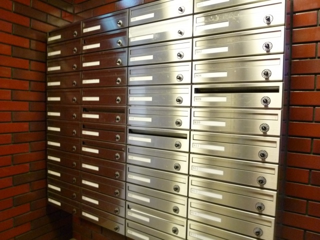 堀江グリーンハイツのロビー