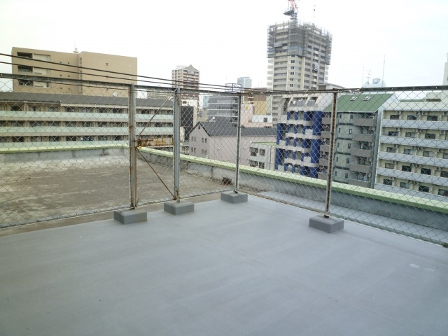 堀江グリーンハイツのエントランス