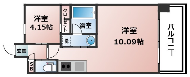 【間取り】 | プレジオ難波