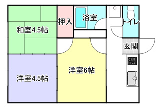 【間取り】 | 小倉アパート