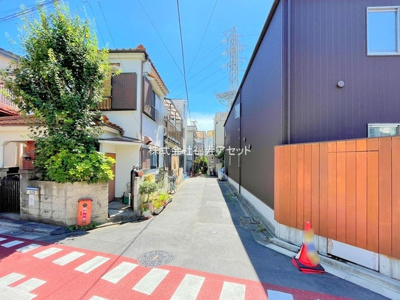 【前面道路含む現地写真】 | 葛飾区奥戸1丁目新築分譲住宅