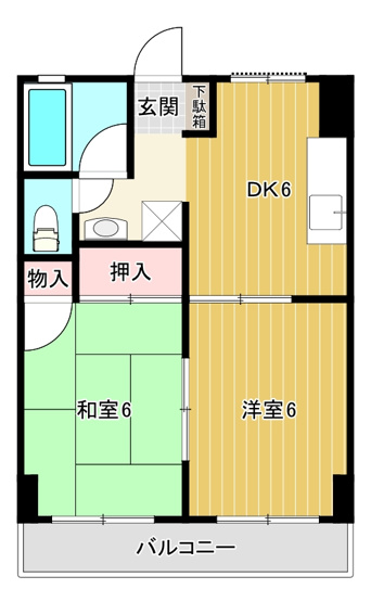 【間取り】 | ドルミール寿