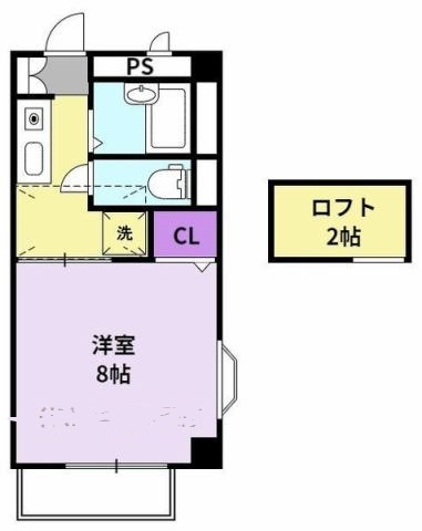 グランベール櫛原の間取り