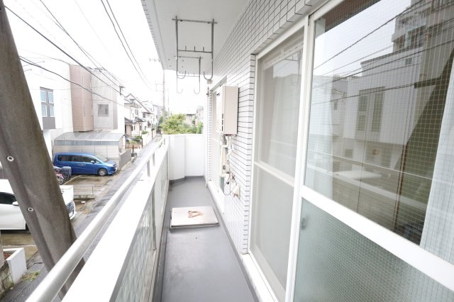 クレスト久米川のバルコニー