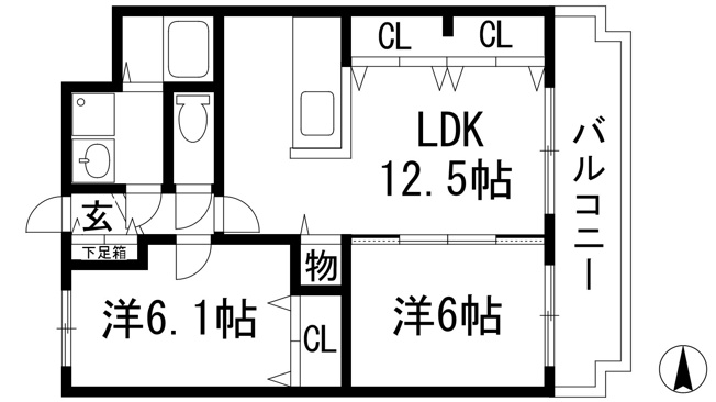 【間取り】 | サンボナール・コート